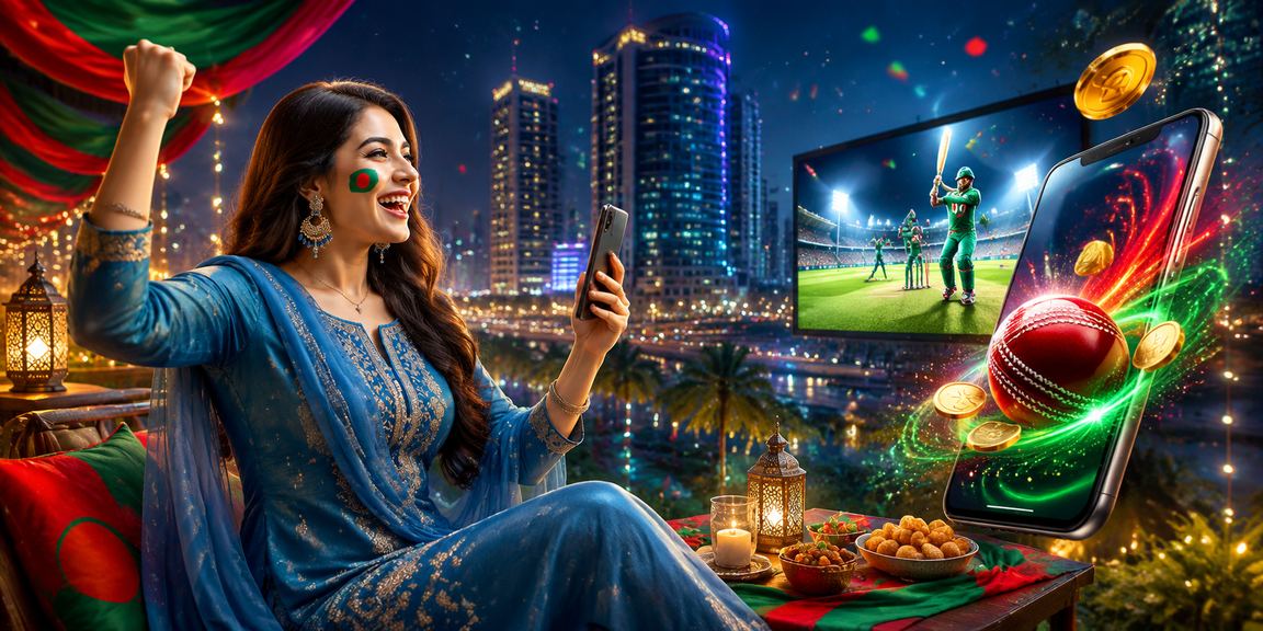 চট্টগ্রামে ক্রিকেট বেটিং উপভোগ করছেন একজন ব্যবহারকারী